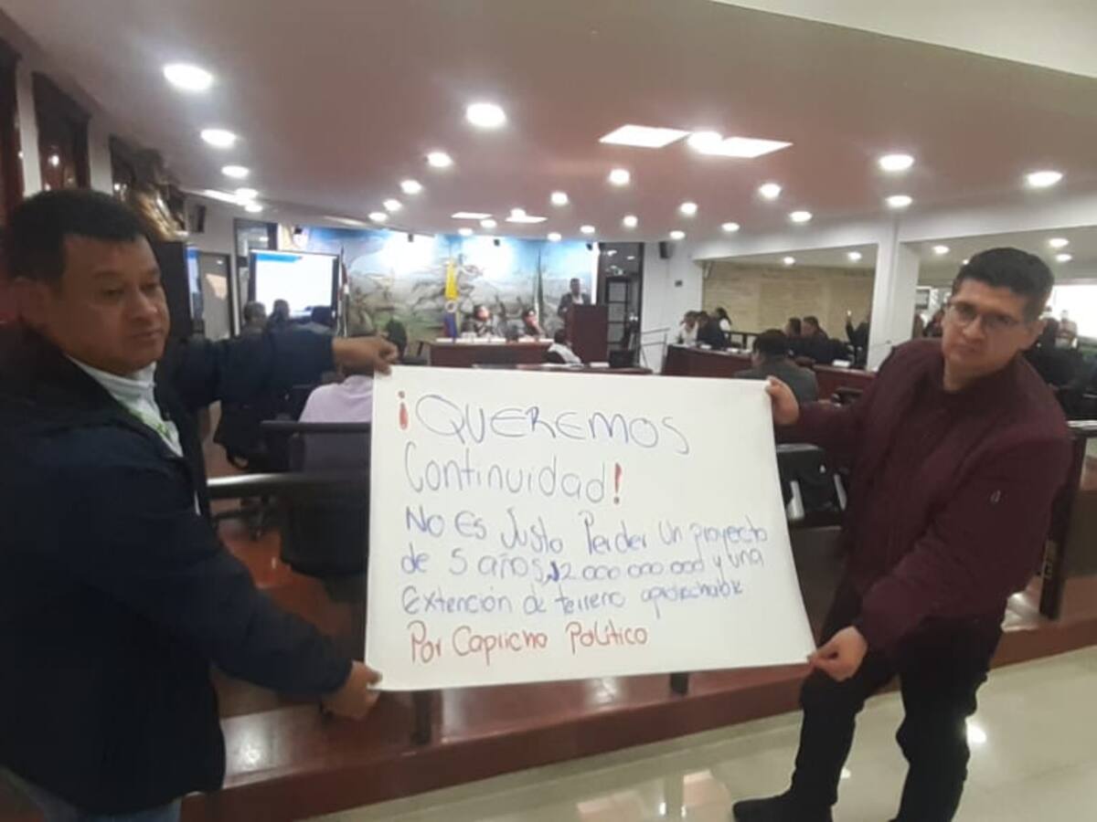 Duro debate por el futuro del terreno de la nueva sede del Sena en Tunja