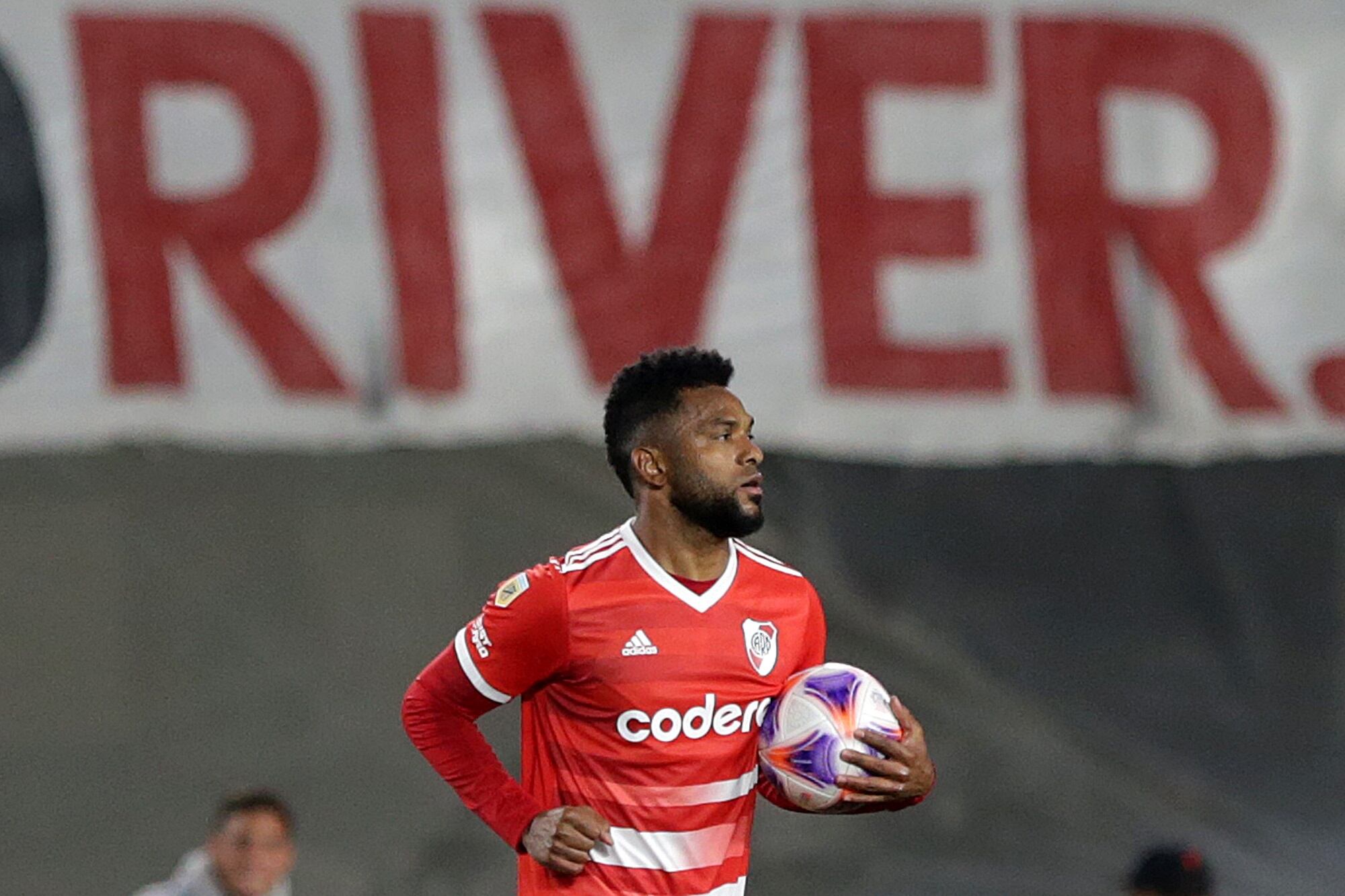 Miguel Ángel Borja. (Photo by Daniel Jayo/Getty Images)