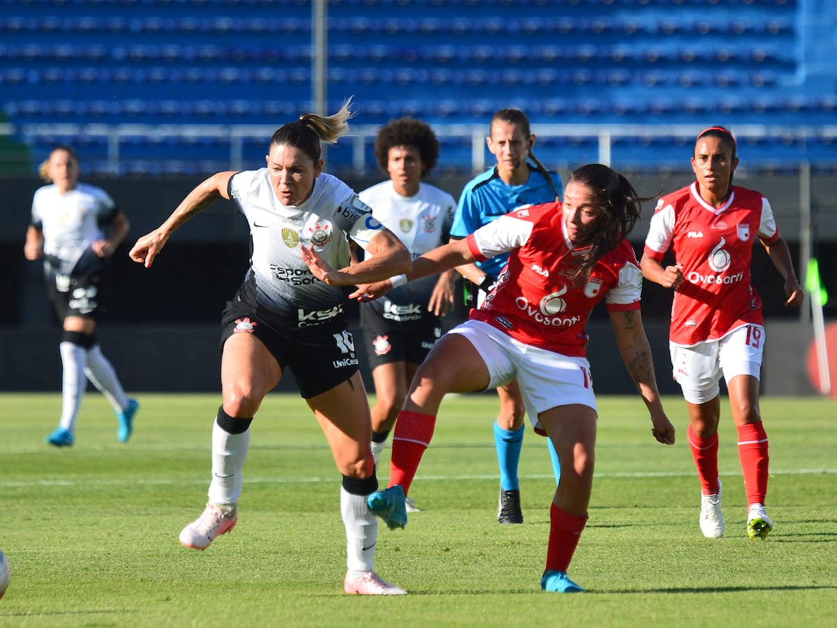 Santa Fe, subcampeón de la Copa Libertadores femenina: perdió 0-2 con Corinthians