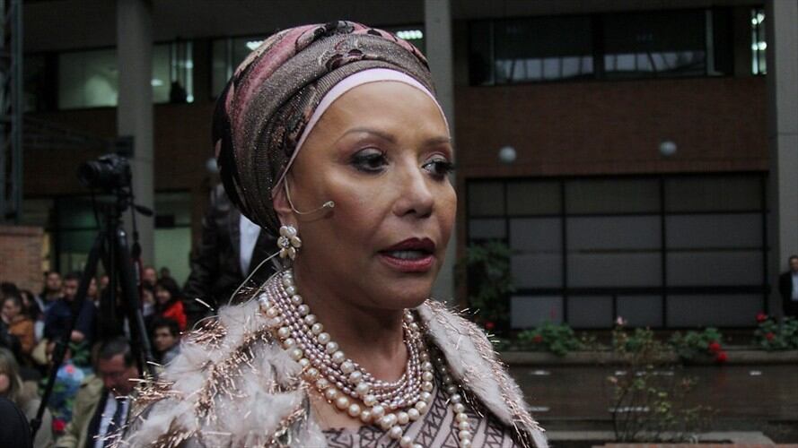 Piedad Córdoba . Foto: Colprensa - Álvaro Tavera