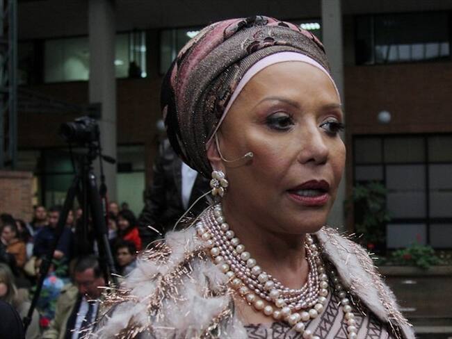 Piedad Córdoba . Foto: Colprensa - Álvaro Tavera