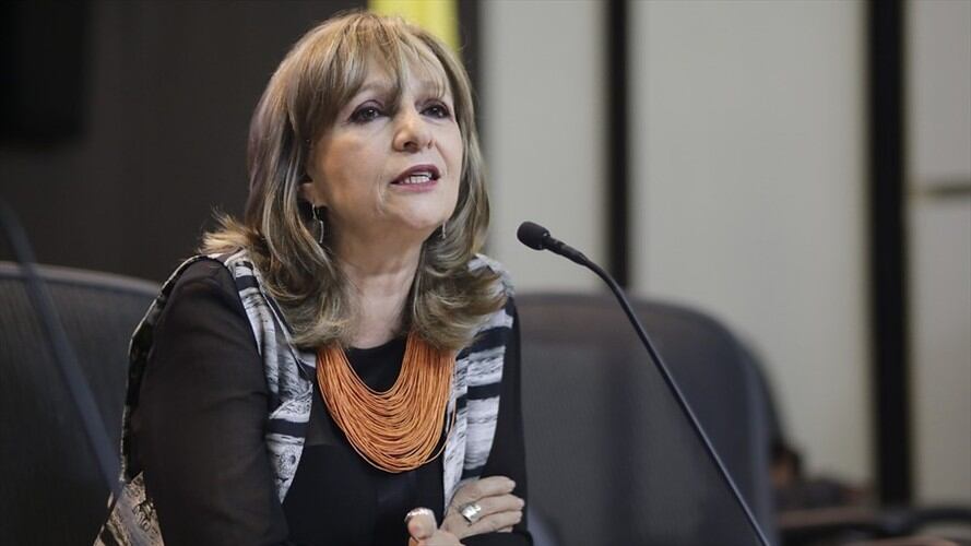 Vuelve Ángela María Robledo a la Cámara de Representantes. Foto: Colprensa