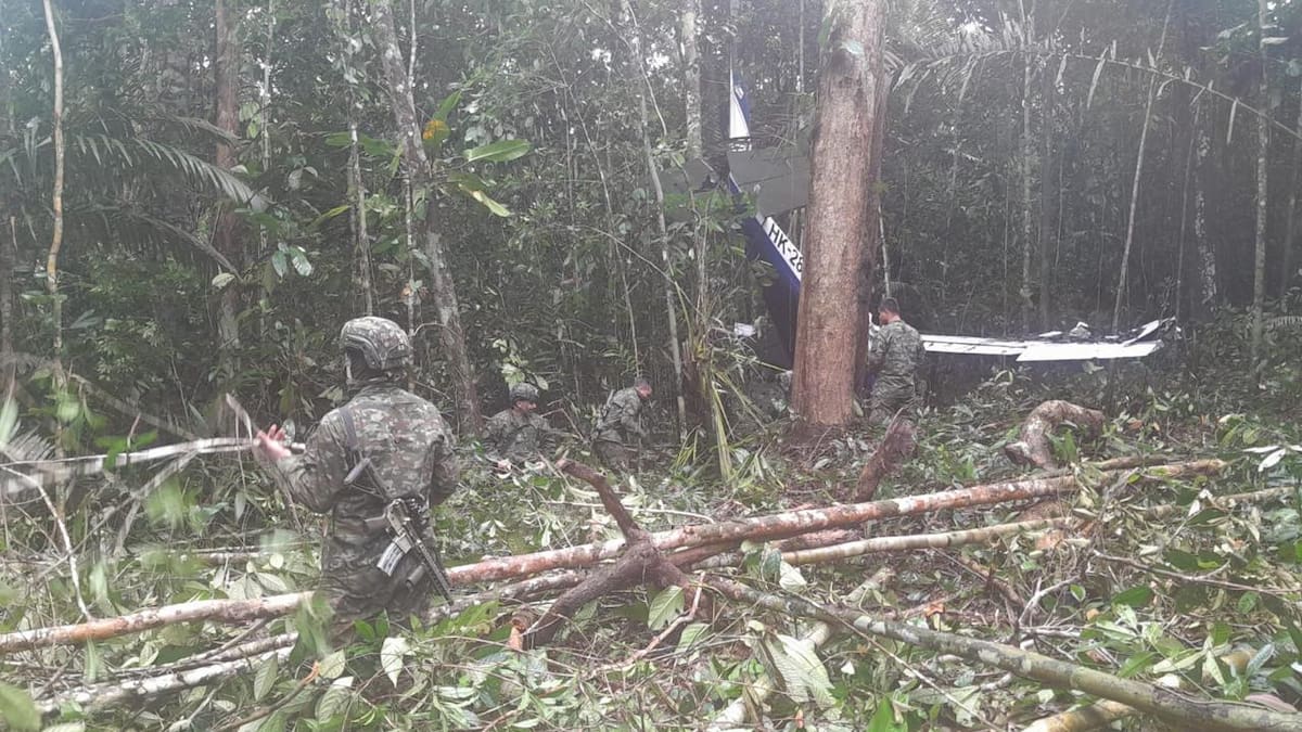 Nuevos detalles del accidente aéreo de los niños que fueron rescatados en selva del Guaviare