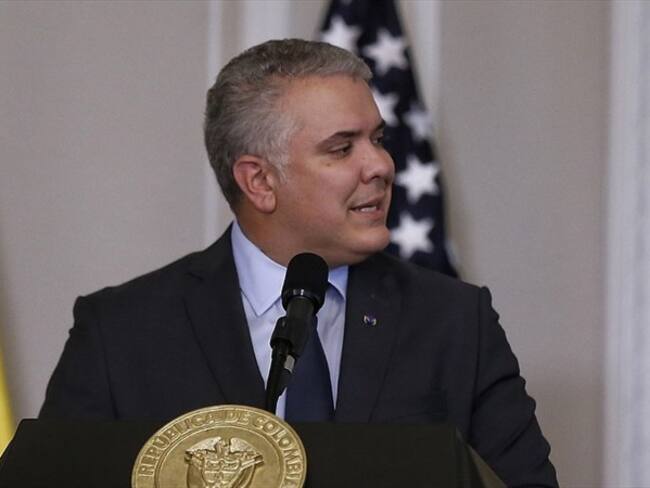 Presidente Iván Duque. Foto: Colprensa - Camila Díaz