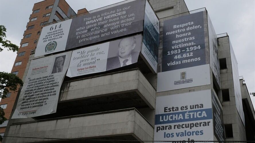 El edificio Mónaco fue, por muchos años, la casa del extinto capo del narcotráfico, Pablo Escobar Gaviria. Foto: Getty Images
