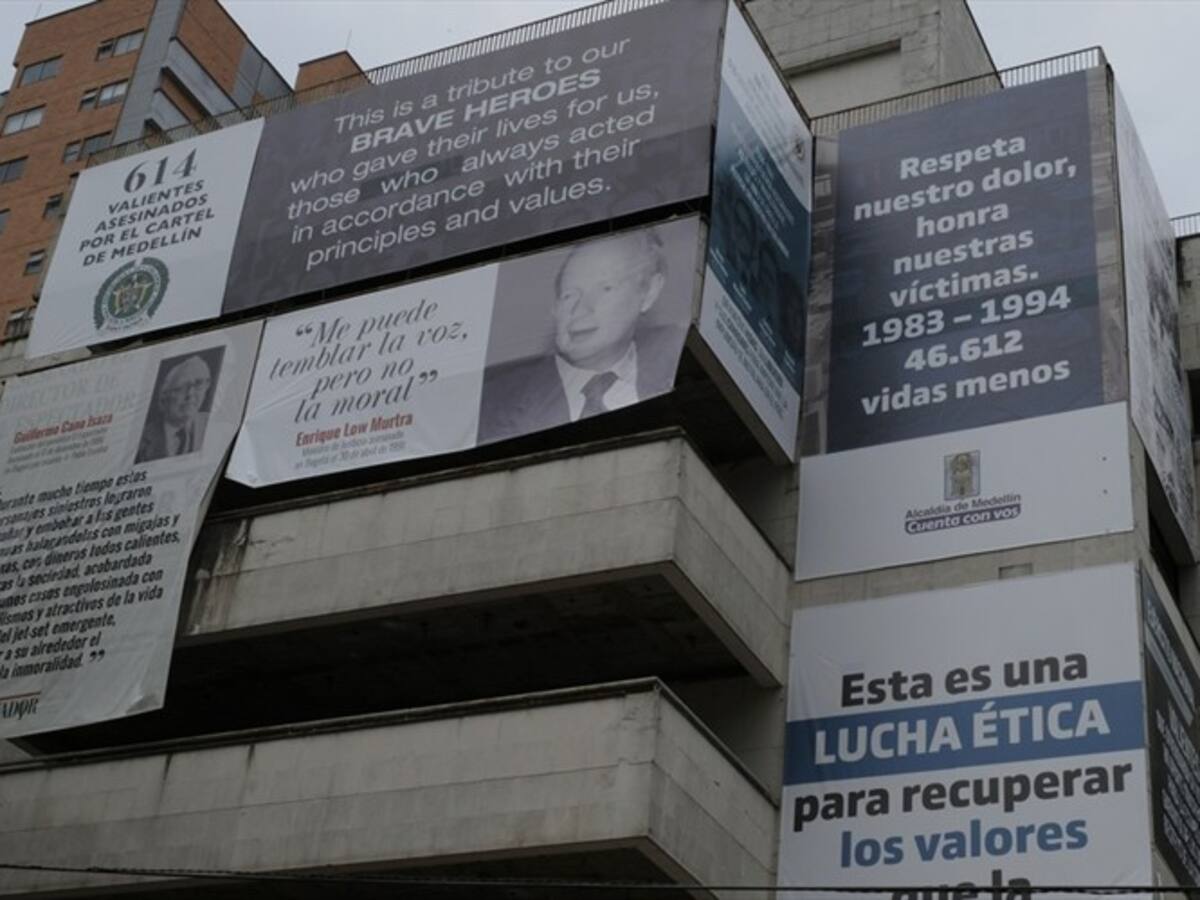 Todo listo para implosión del edificio Mónaco, antigua casa de Pablo Escobar en Medellín