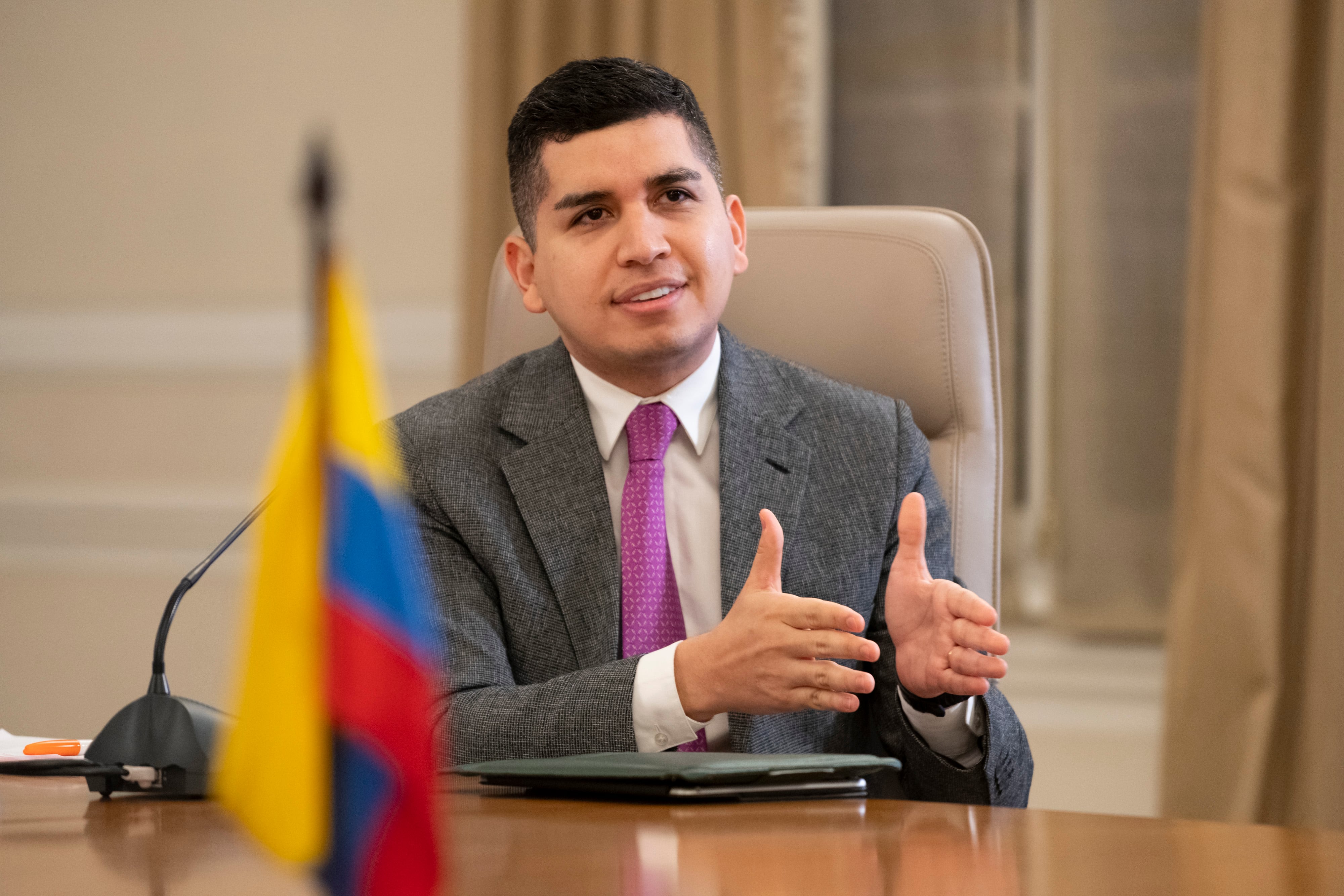 Ministro de Vivienda, Jonathan Malagón / Presidencia