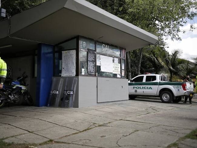 Noches de terror del 9 y 10 de septiembre en Bogotá tras las manifestaciones por la muerte de Javier Ordóñez. Foto: Colprensa