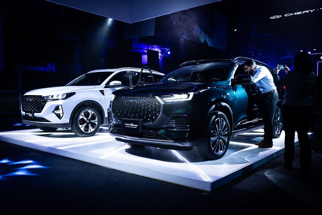 Chery presentó oficialmente las cuatro de  SUV’s