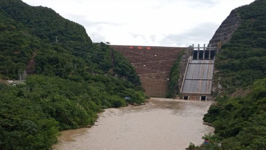 Hidrosogamoso. Foto:Isagén.