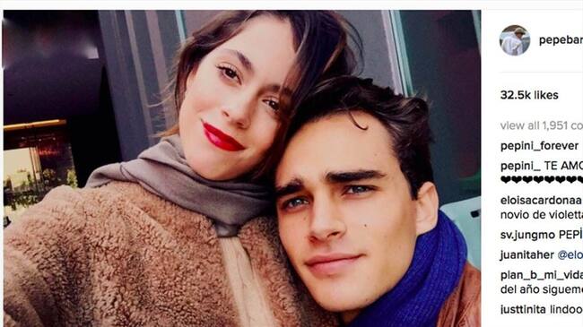 Martina Stoessel y Pepe Barroso. Foto: Bang Media