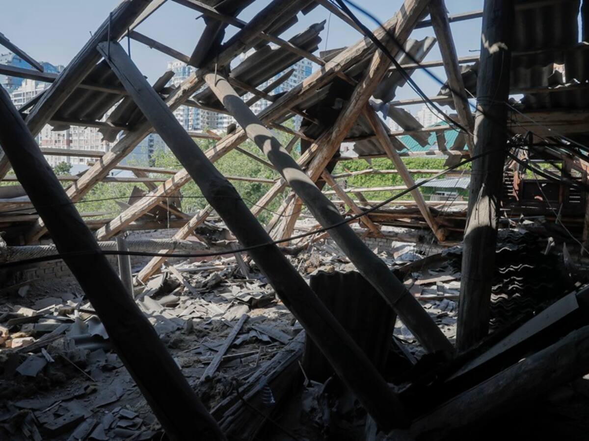 Fuertes explosiones en Kiev, Ucrania, activaron sus defensas aéreas