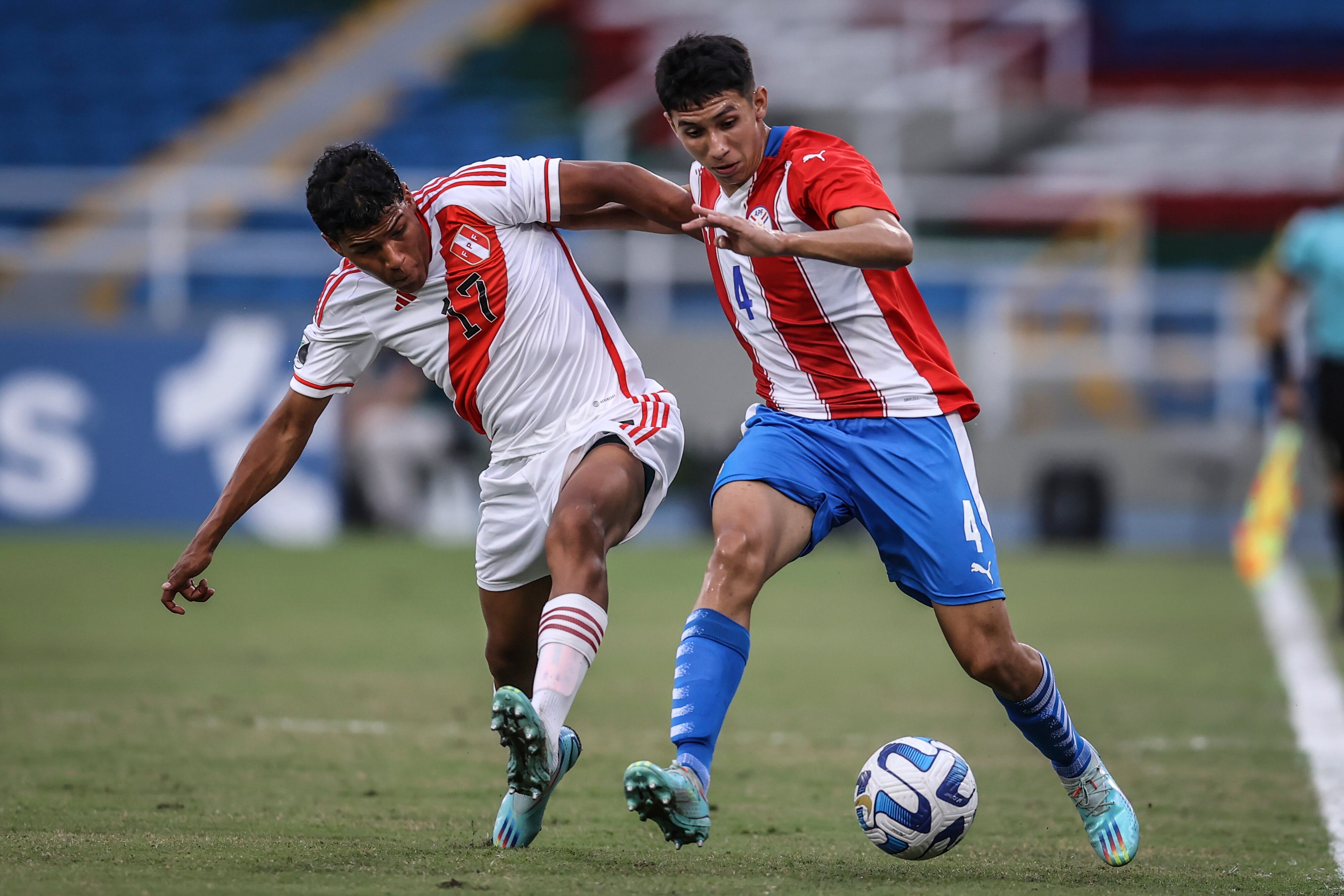 Paraguay vs Perú, Suramericano sub-20. Foto: Conmebol