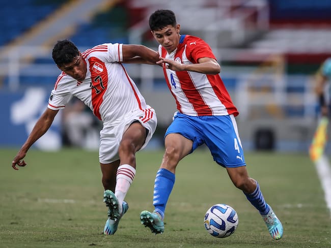 Paraguay vs Perú, Suramericano sub-20. Foto: Conmebol