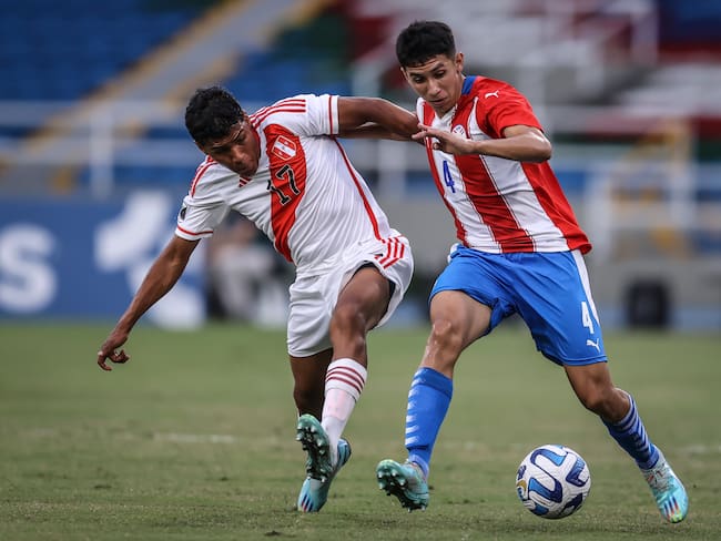 Paraguay vs Perú, Suramericano sub-20. Foto: Conmebol