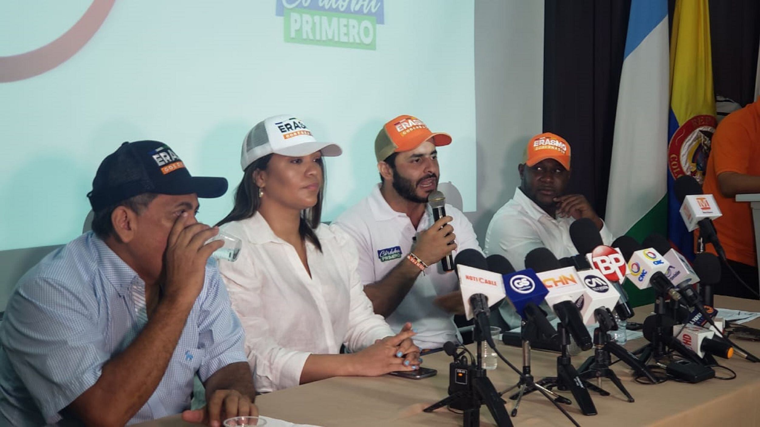 Partido Fuerza de la Paz se une a Erasmo Zuleta para la Gobernación de Córdoba. Foto: Cortesía.