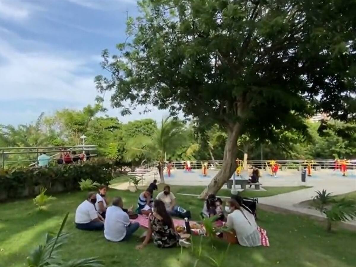 "Todos al Parque" en Barranquilla.