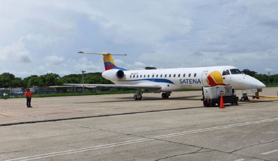 Aeronave de Satena. Foto: Colprensa.