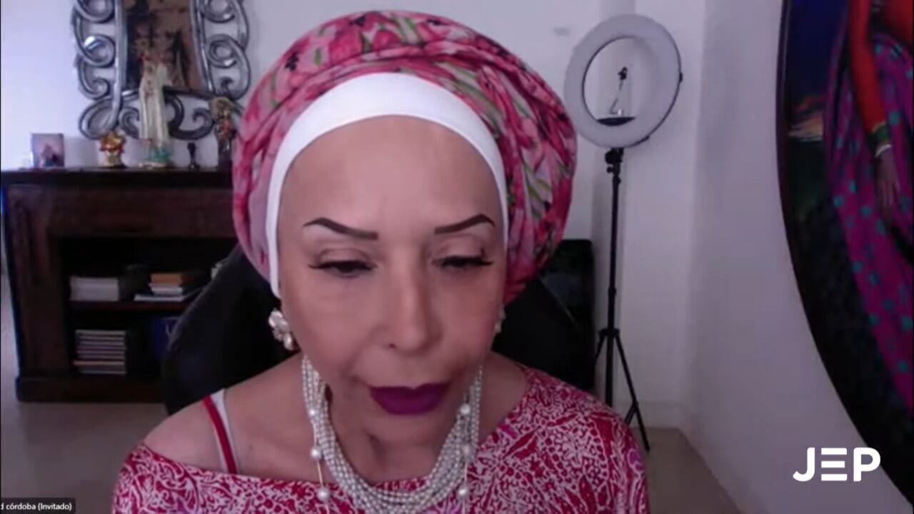 Piedad Córdoba. Foto: Cortesía JEP