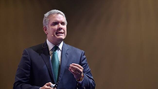 El presidente Iván Duque. Foto: Colprensa