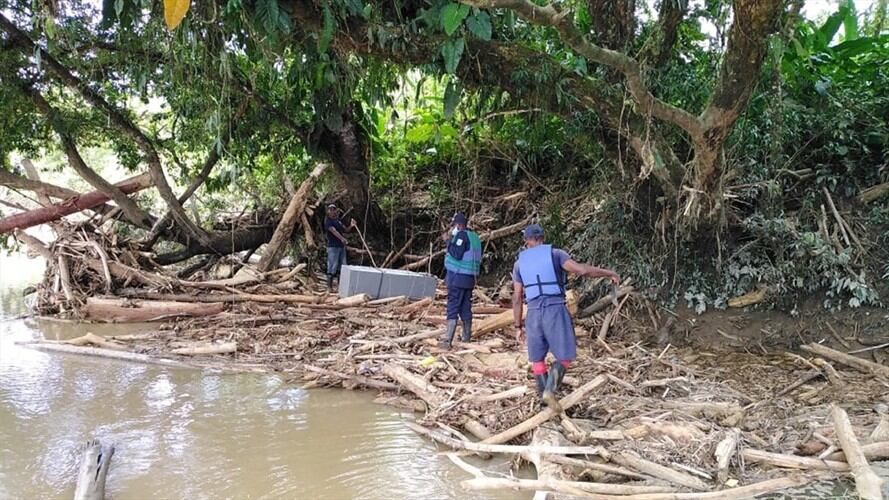 Ya son tres muertos por reciente súbita de río en Buenaventura. Foto: Cortesía