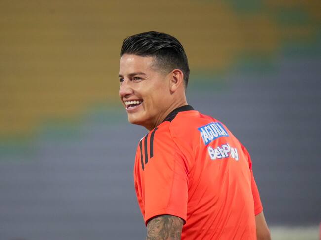 James Rodríguez, capitán de la Selección Colombia / FCF.