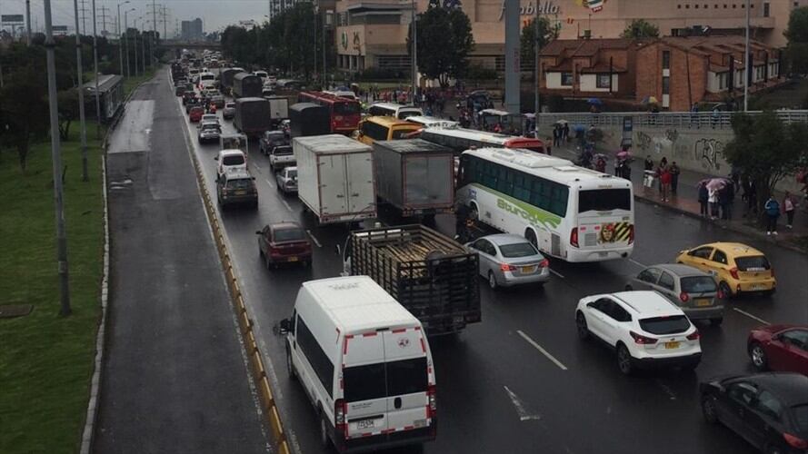 Estos son los problemas de movilidad en Bogotá. Foto: Redacción W Radio