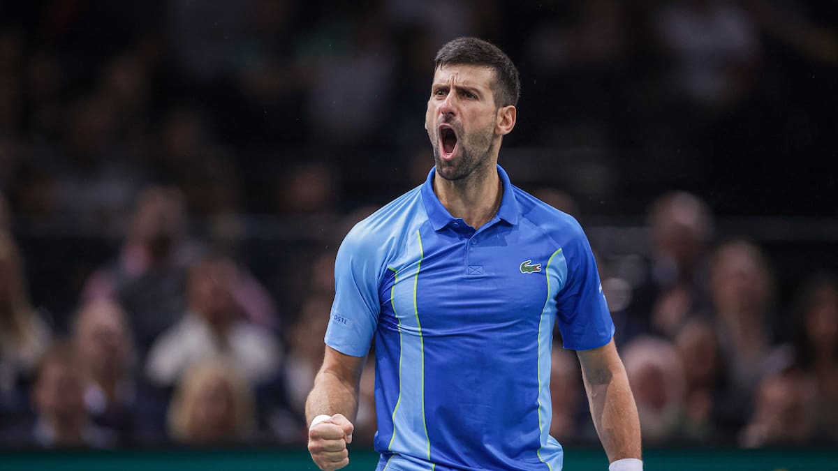 Djokovic se toma vibrante revancha ante Rune y avanza a ‘semis’ en París