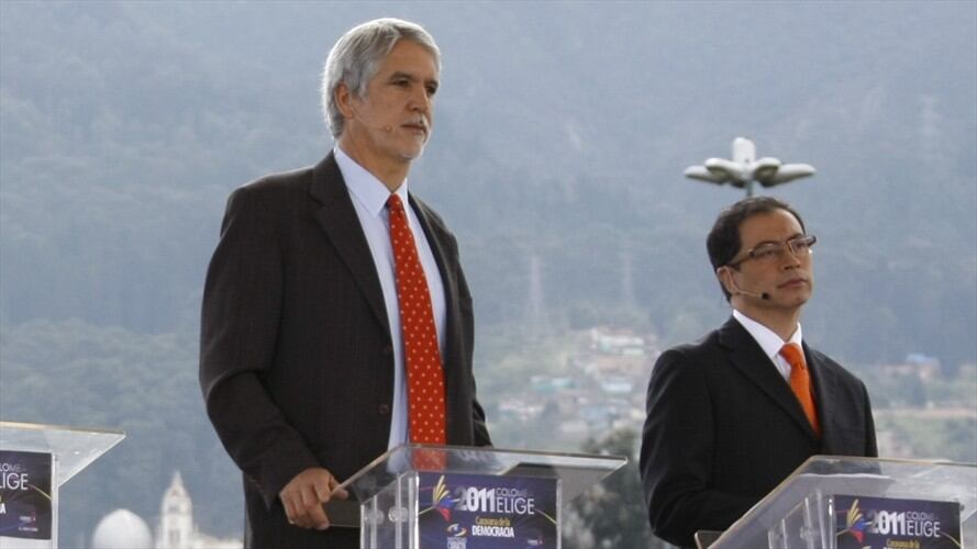 Peñalosa y Petro, los polos del que Lucho denomina PEPE en Bogotá. Foto: Colprensa