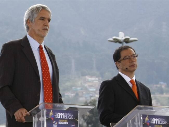 Peñalosa y Petro, los polos del que Lucho denomina PEPE en Bogotá. Foto: Colprensa