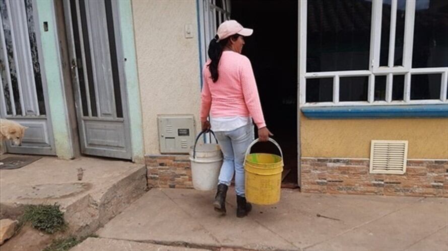 Motavita es un municipio cercano a Tunja que lleva décadas padeciendo por el suministro de agua potable.. Foto: W