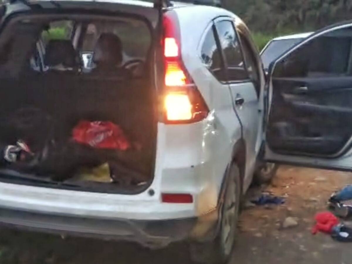 En el Cauca capturaron a un sujeto tras el secuestro de dos escoltas y el robo de un vehículo