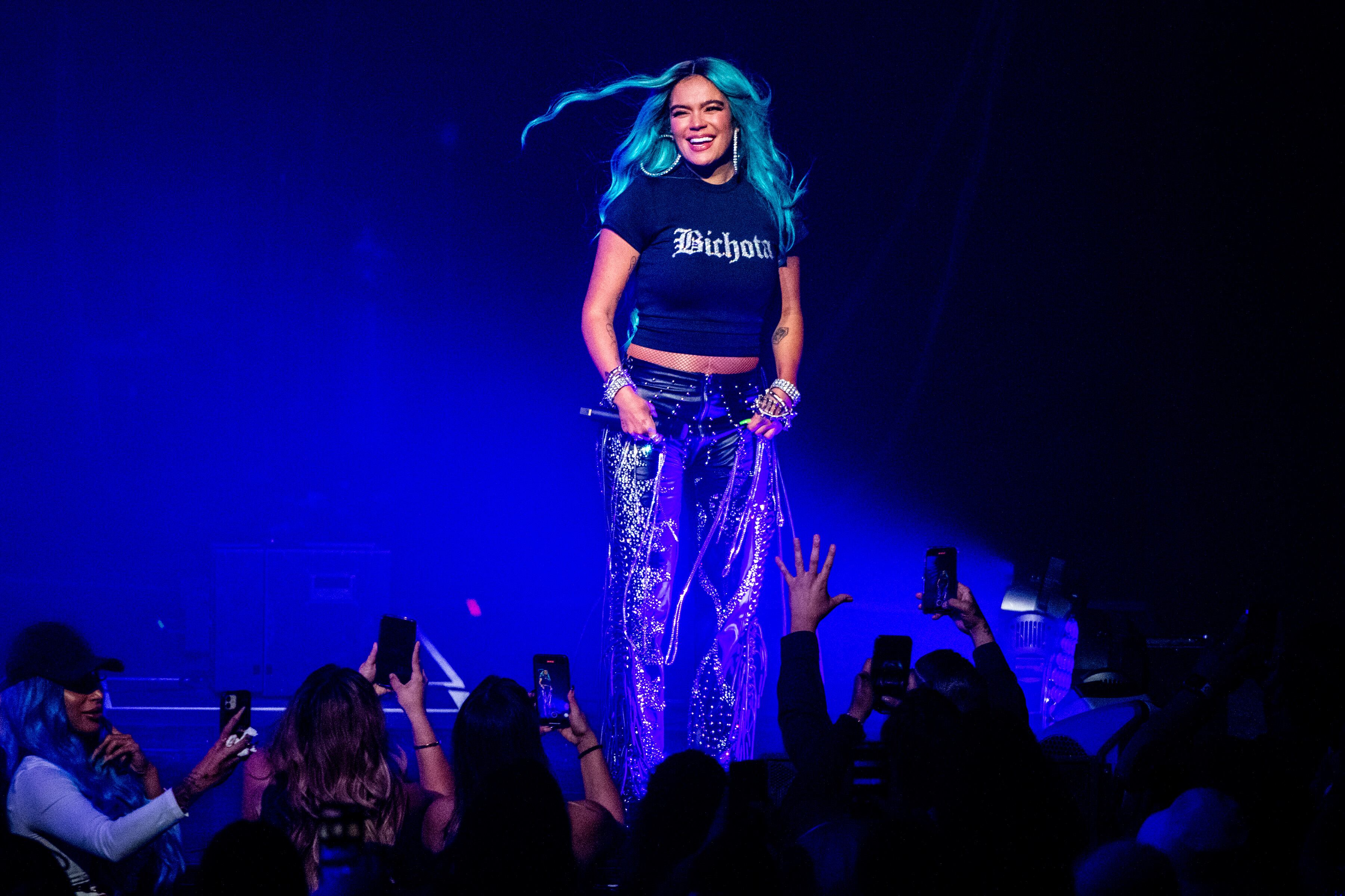 Karol G en concierto. Créditos: Getty Images