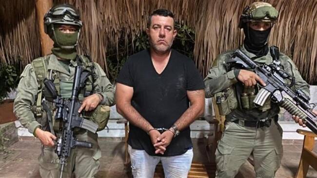 En Córdoba fue capturado alias Tavo, uno de los narcos más buscados en el país. Foto: Cortesía