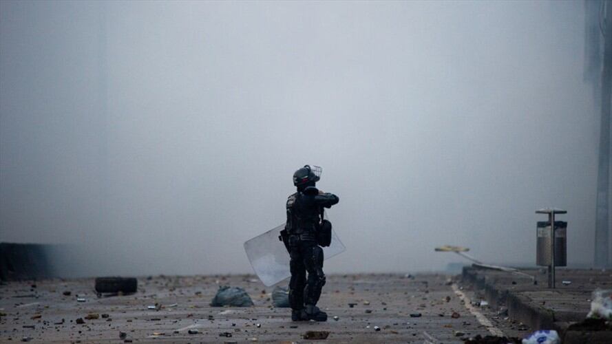 ¿Qué le pasa al cuerpo cuando está expuesto al gas lacrimógeno?. Foto: Getty Images