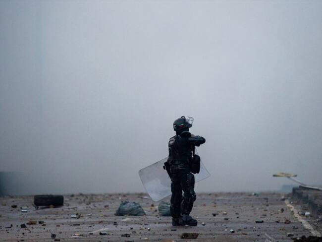 ¿Qué le pasa al cuerpo cuando está expuesto al gas lacrimógeno?. Foto: Getty Images