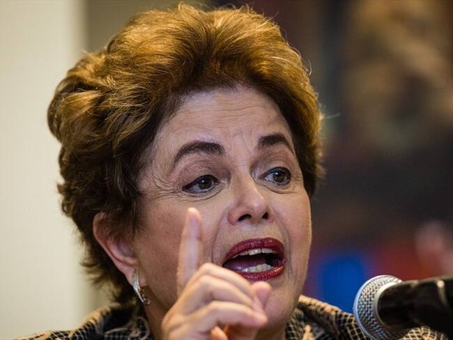 La expresidenta Dilma Rousseff aspirará al Senado de Brasil. Foto: Agencia Anadolu