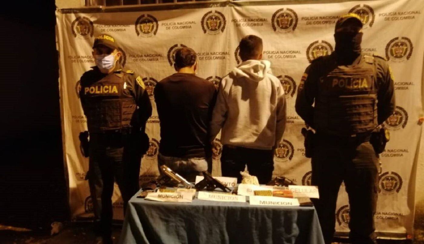 Capturan a alias "El Loco" uno de los más buscados en Caldas. Crédito: Policía Caldas. 