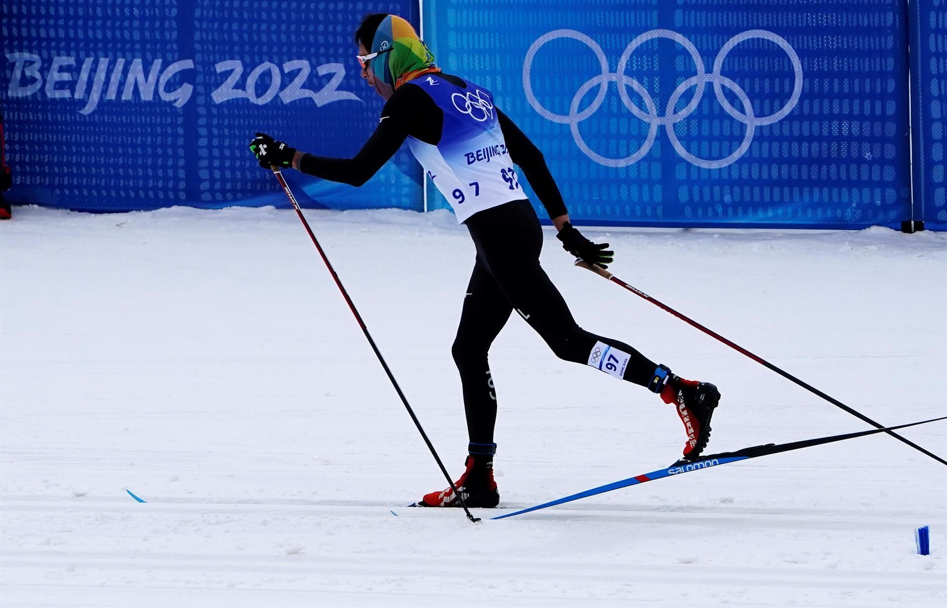 Carlos Quintana en los Juegos Olímpicos de Invierno, Beijing 2022 (Foto: KIMIMASA MAYAMA / EFE)