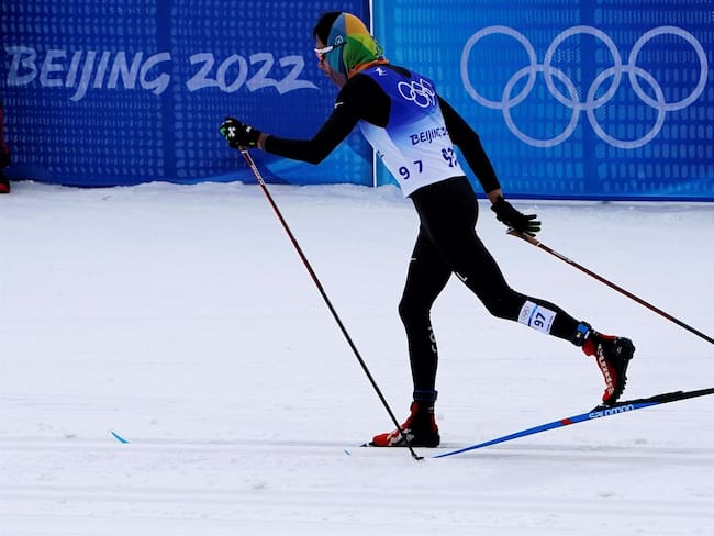 Carlos Quintana en los Juegos Olímpicos de Invierno, Beijing 2022 (Foto: KIMIMASA MAYAMA / EFE)