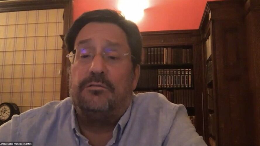 Embajador Francisco Santos . Foto: La W