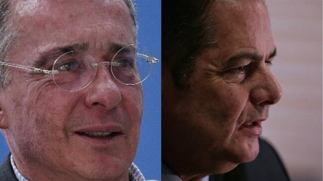 Uribe y Germán Vargas . Foto: Colprensa