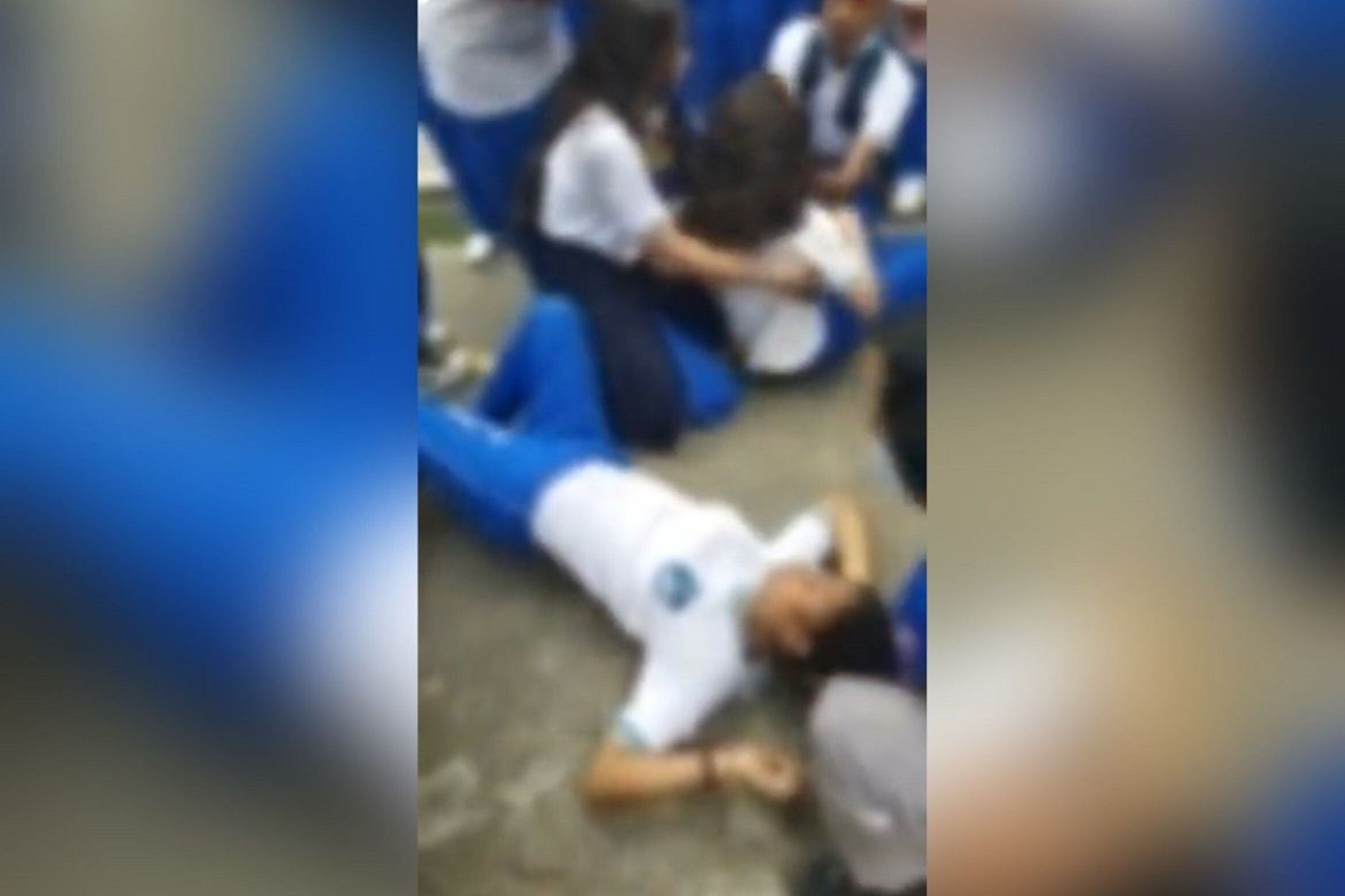 La secretaría de Educación de Cali indicó que se trató de un aparente reto juvenil y que fue activada la ruta para atender ese tipo de situaciones. Foto: Cortesía.