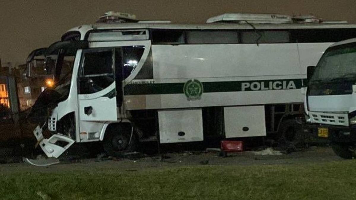 Explosión en Bogotá: hombre dejó artefacto en estación de policía en Ciudad Bolívar