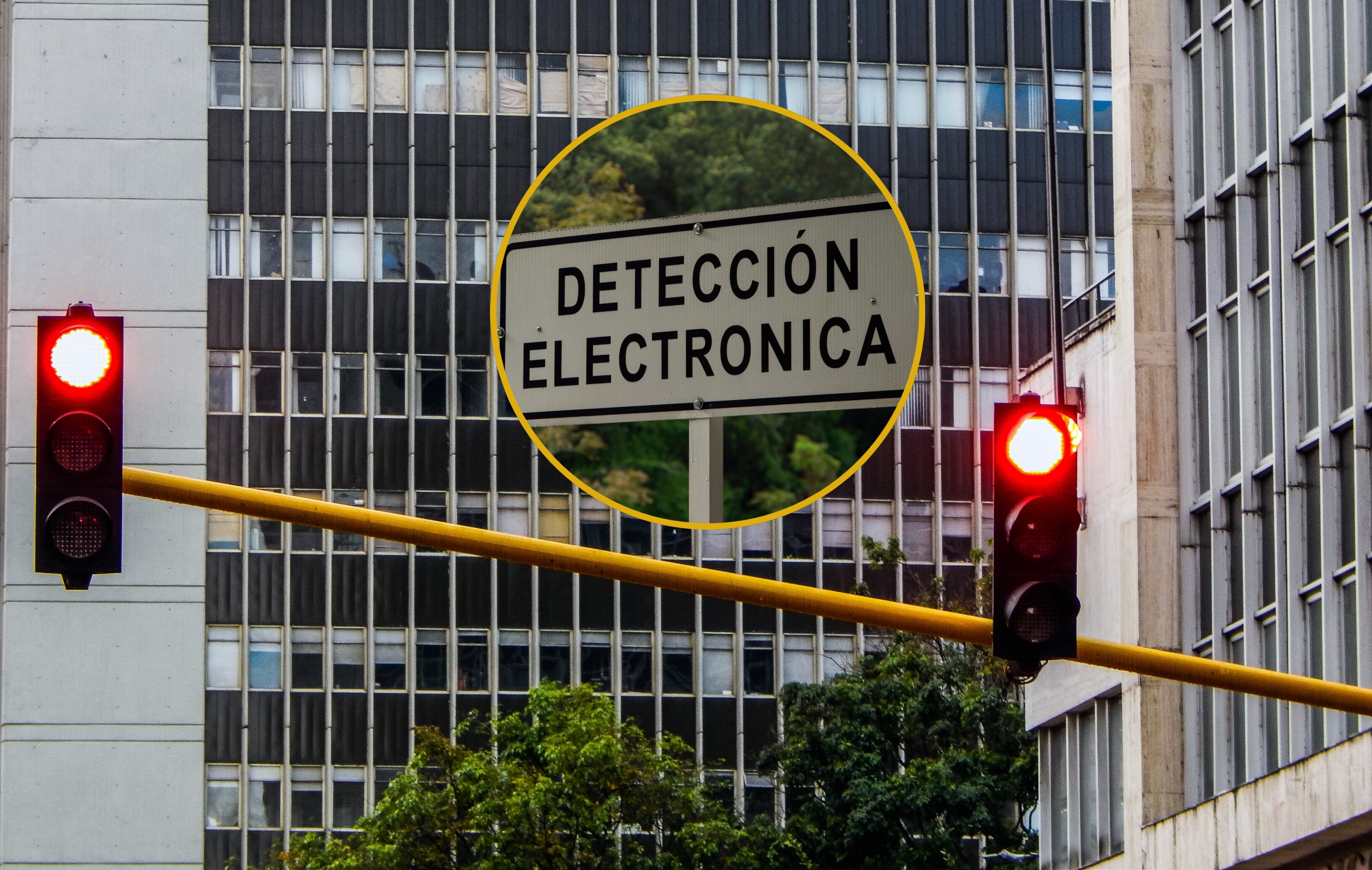 Semáforo en Bogotá. FOTO: Getty Images
