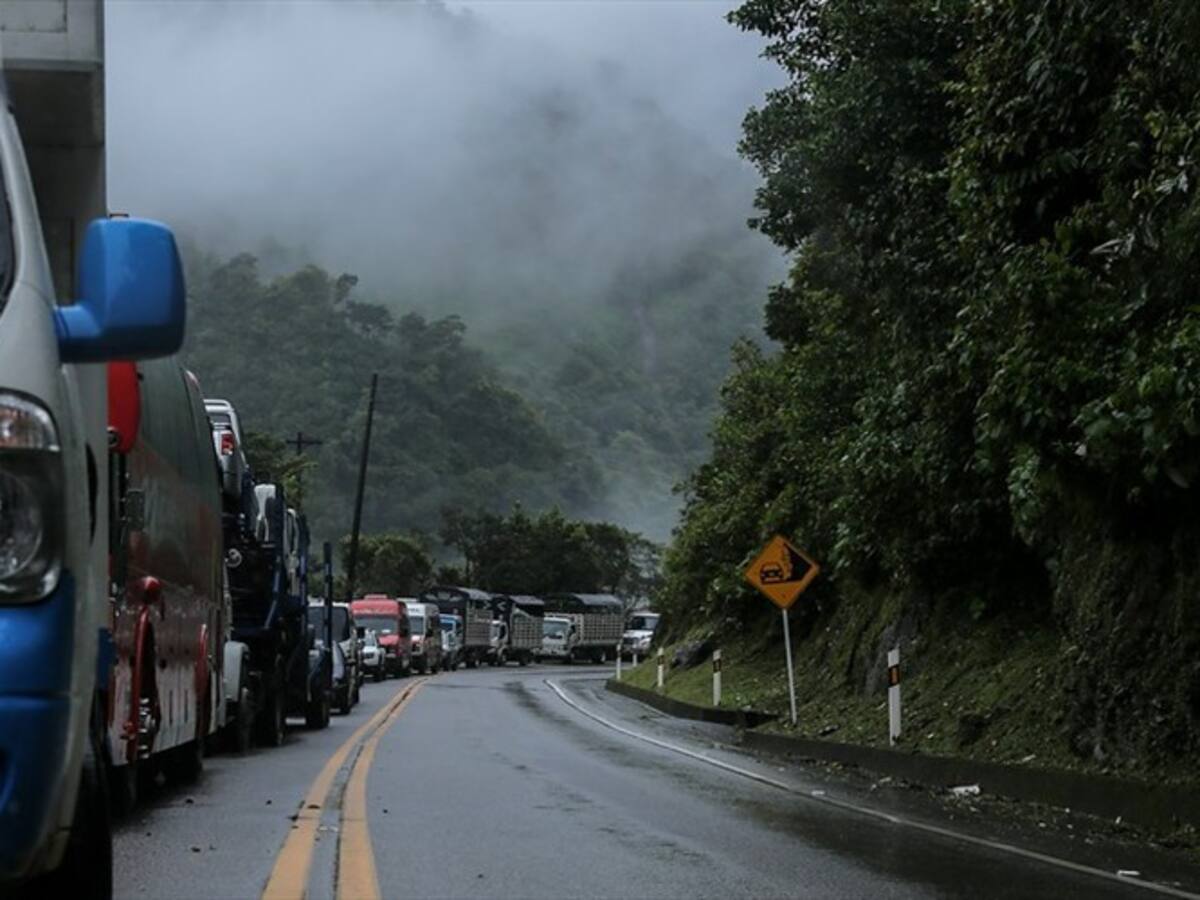 Invías amplió el cierre nocturno que se viene realizando en el alto de la Línea