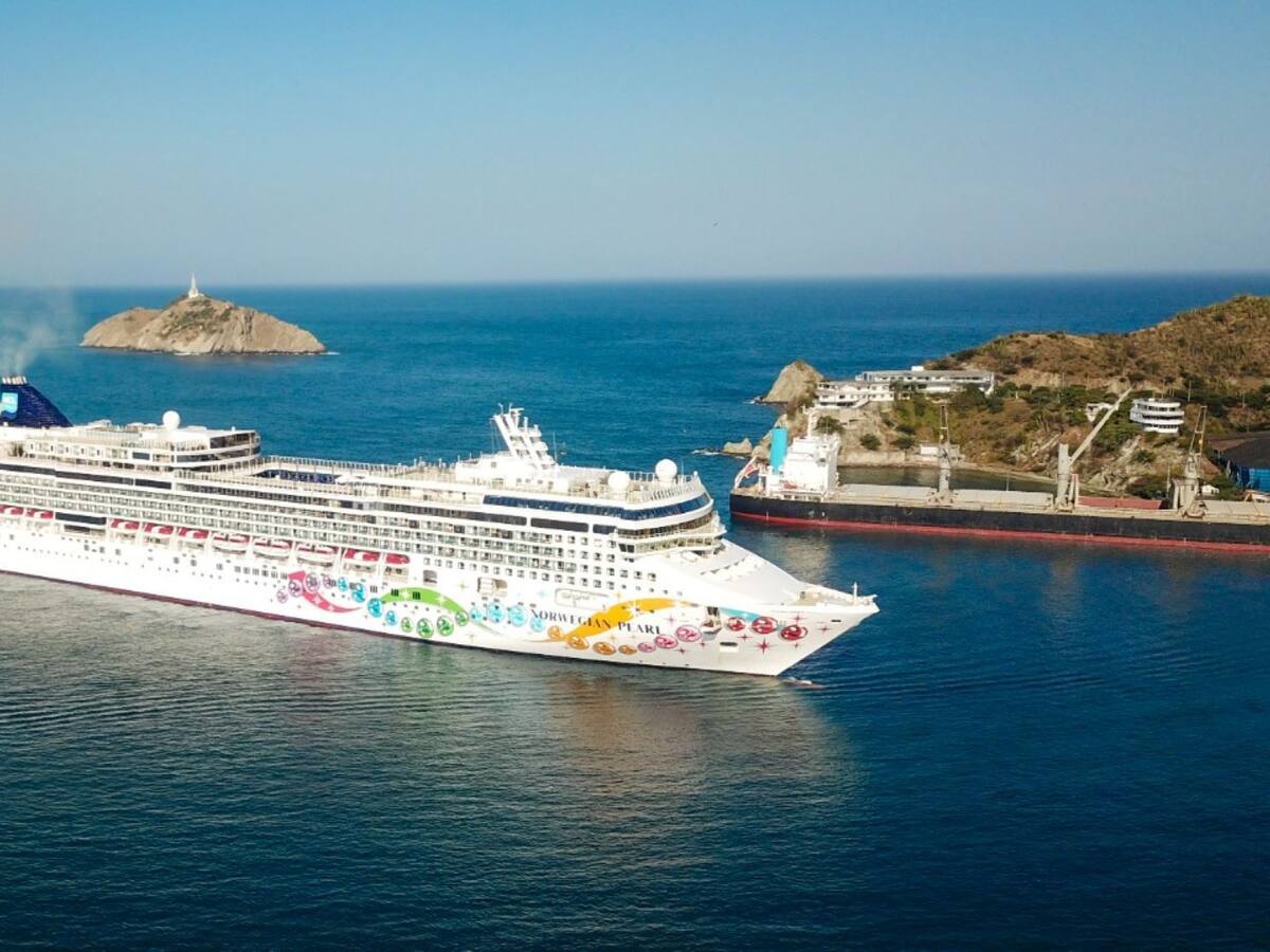 Más de 2.500 turistas arribaron a Santa Marta en el crucero Norwegian Pearl Cruise