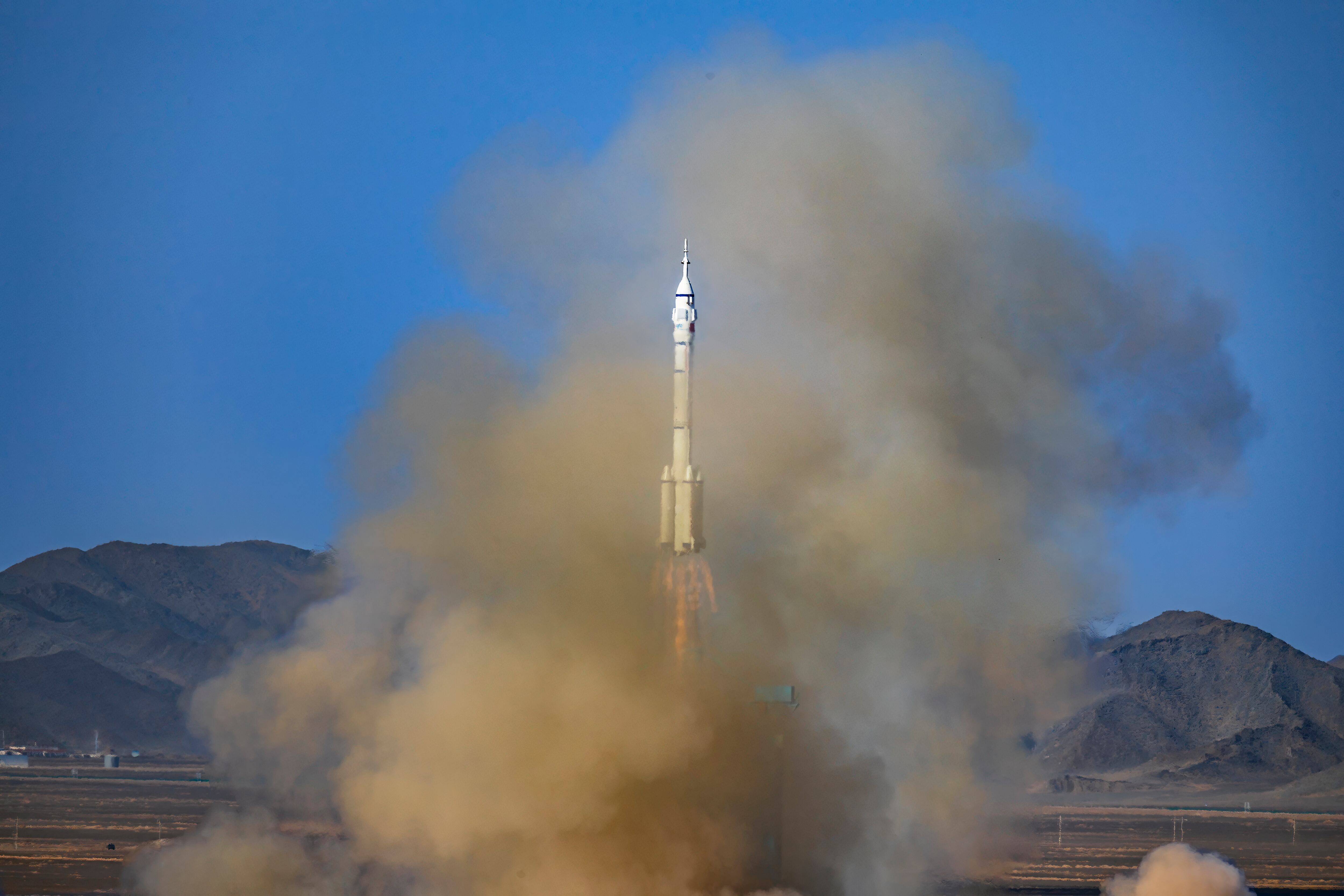 Nave del Shenzhou. Foto: VCG/VCG via Getty Images)