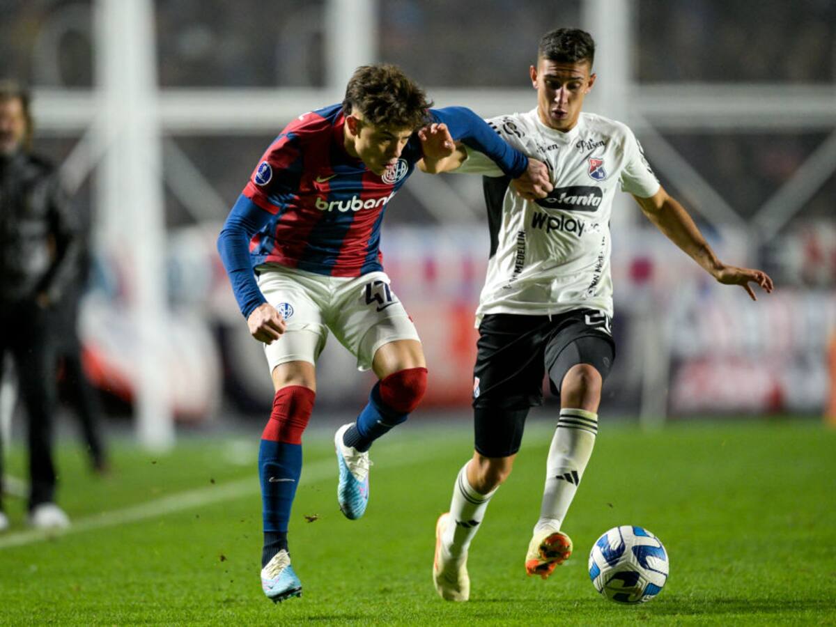 Medellín perdió 2-0 contra San Lorenzo y quedó eliminado de la Copa Sudamericana