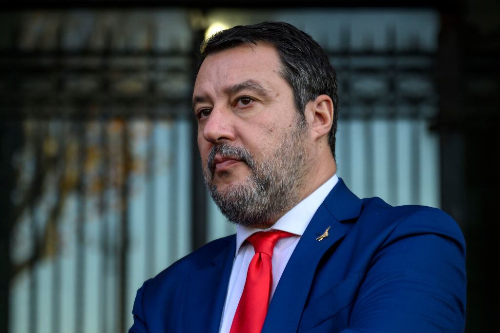 Matteo Salvini. I Foto: Antonio Masiello/Getty Images.